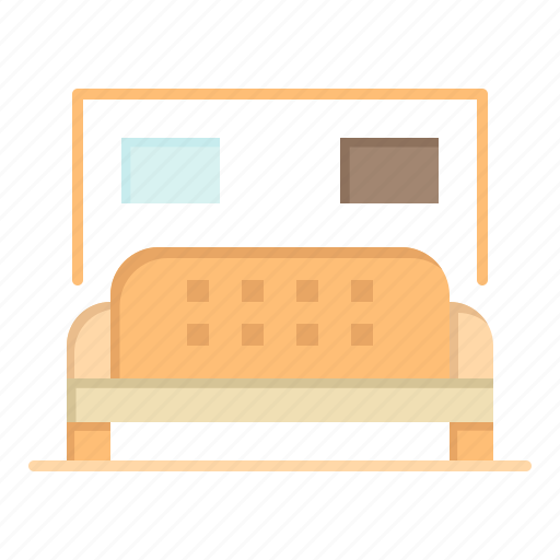 Bed, bedroom, hotel, service icon - Download on Iconfinder
