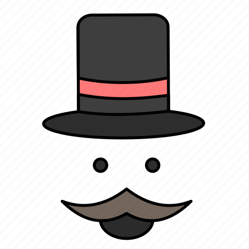 Hat, hipster, men, moustache, movember icon - Download on Iconfinder