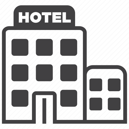 Hotel, building, estate, restaurant, service, tower, vacation icon - Download on Iconfinder