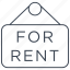 rent, estate, home, house, for rent, property, sign 