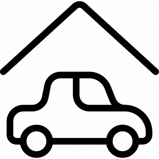 Car, garage, park, parking, storage icon - Download on Iconfinder