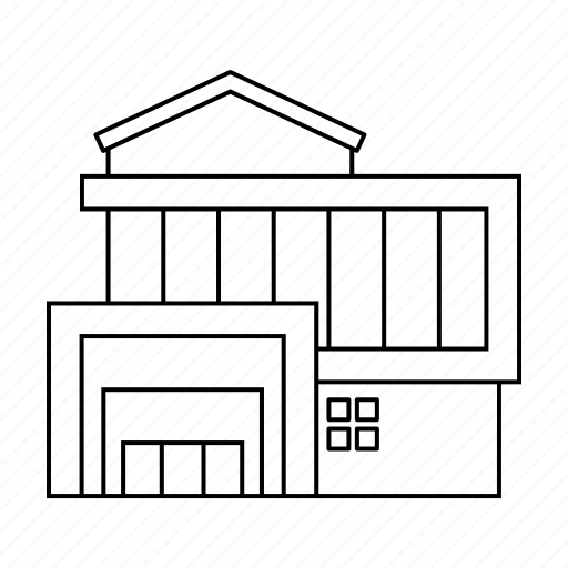 House, residential, home, building, apartment, property icon - Download on Iconfinder