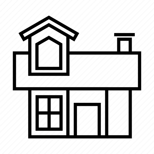 House, simple, home, building, office, apartment, property icon - Download on Iconfinder