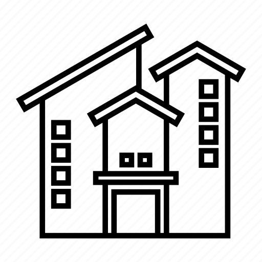 House, apartment, home, building, office, property icon - Download on Iconfinder