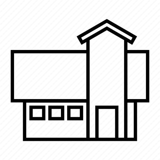 School, house, home, building, office, apartment, property icon - Download on Iconfinder