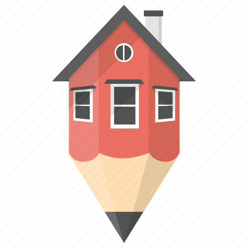 House design, house drafting, house drawing, house picture, house sketch icon - Download on Iconfinder