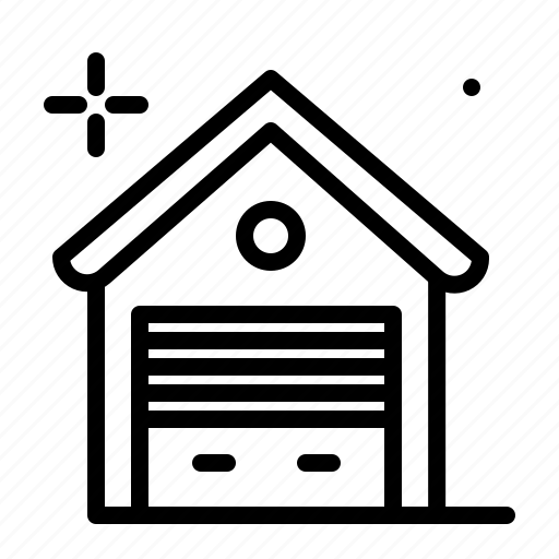 Building, garage, home, house icon - Download on Iconfinder