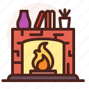 building, fireplace, home, house