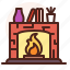 building, fireplace, home, house 