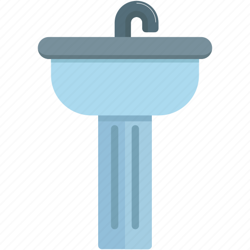 Basin, furniture and household, sink, tools and utensils, washbasin, washroom icon - Download on Iconfinder