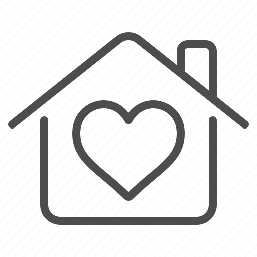 House, home, heart, dream home icon - Download on Iconfinder