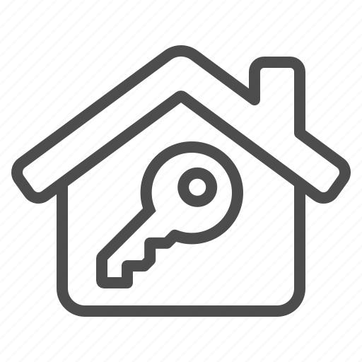 House, key, home, locked icon - Download on Iconfinder