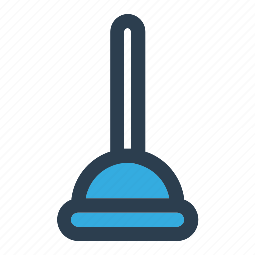 Bathroom, cleaning, housekeeping, pluger icon - Download on Iconfinder