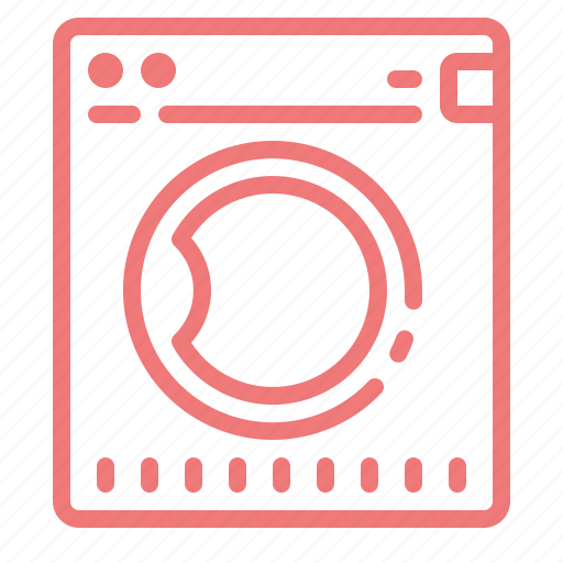 Bathroom, home, house, interior, laundry, machine, washing icon - Download on Iconfinder