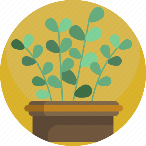 Basket, fern, house, interior, leaf, nature, plants icon - Download on Iconfinder