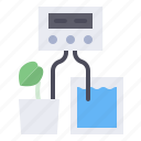 house, indoor, plants, flat, water, watering, automatic, system