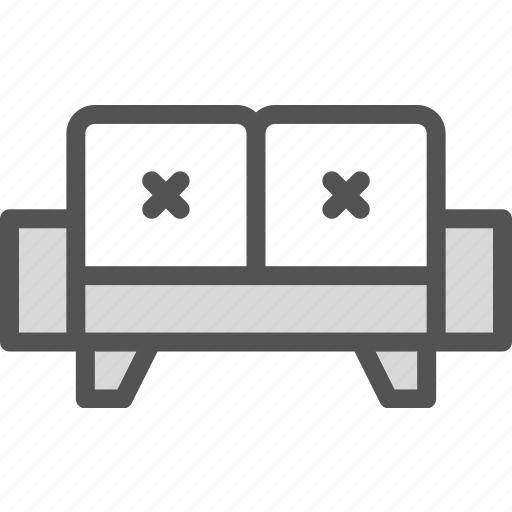 Doublecouch, rest, seat, sleep icon - Download on Iconfinder