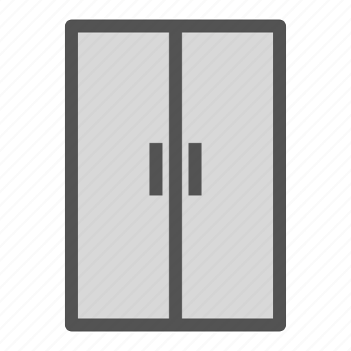 Door, doubledoor, entrance, exit icon - Download on Iconfinder