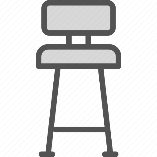 Chair, rest, seat, tall icon - Download on Iconfinder