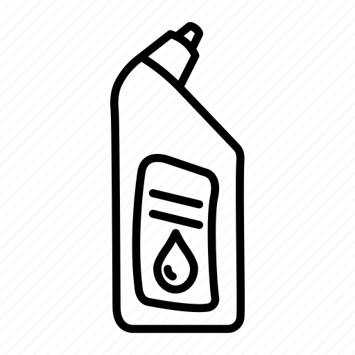 Household, chemical, bottle, bleach, liquid icon - Download on Iconfinder