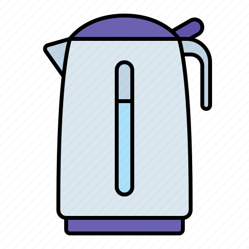 Kettle, electric, teapot, household icon - Download on Iconfinder