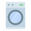 washing, machine, laundry, household