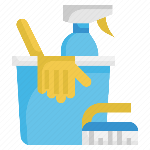 Cleaning, tools, clean, bucket, wash icon - Download on Iconfinder