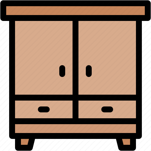 Wardrobe, locker, furniture, and, household, closet icon - Download on Iconfinder