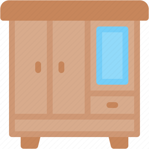 Wardrobe, locker, furniture, and, household, closet icon - Download on Iconfinder