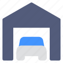 1, garage, car, household, house, building