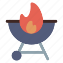 1, grill, fire, household, barbecue, cooking