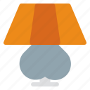 1, lamp, table, household, light, bulb