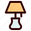 household, furniture, interior, equipment, lamp 