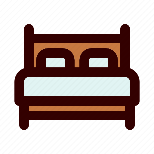 Household, furniture, interior, equipment, bed, bed room icon - Download on Iconfinder