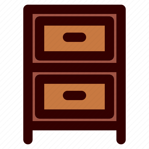 Household, furniture, interior, equipment, drawer icon - Download on Iconfinder