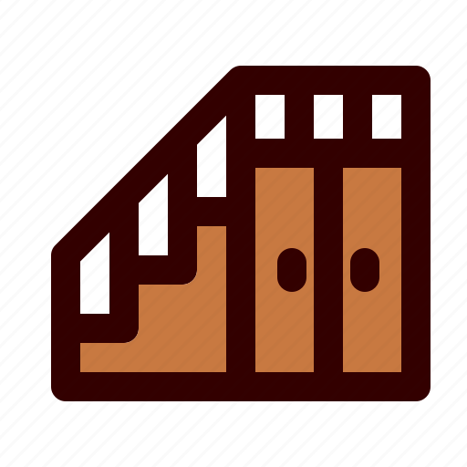 Household, furniture, interior, equipment, cupboard, stairs icon - Download on Iconfinder