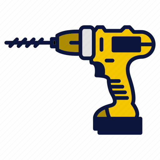 Appliance, construction, drill, electric, equipment, household devices, tool icon - Download on Iconfinder