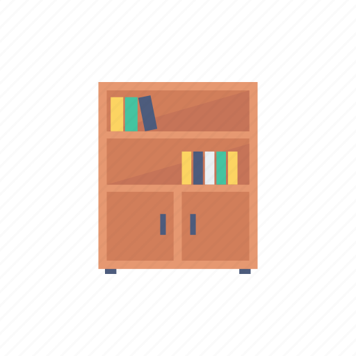 Book, drawer, library, shelf icon - Download on Iconfinder