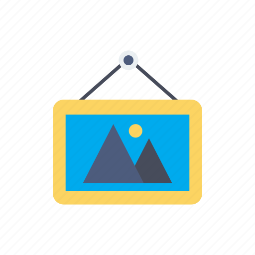 Frame, hanging, photo, picture icon - Download on Iconfinder