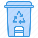bin, can, garbage, recycle, trash