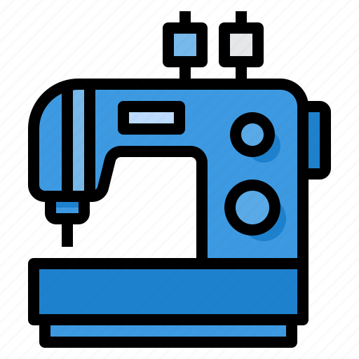 Household, machine, sew, sewing, tailoring, utensils icon - Download on Iconfinder