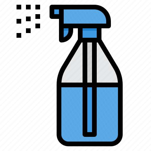Bottle, clean, cleaning, household, spray icon - Download on Iconfinder