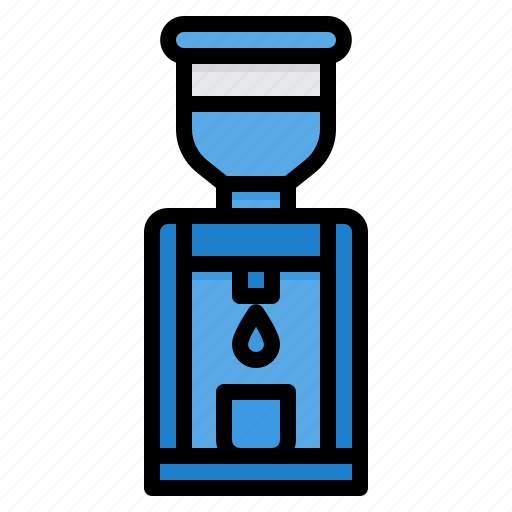 Cooler, household, refrigerator, water icon - Download on Iconfinder