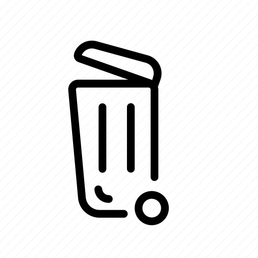 Garbage, household, rubbish bin, trash, trash can icon - Download on Iconfinder