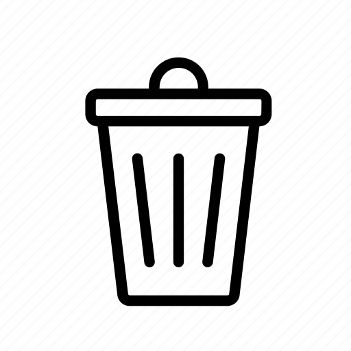 Can, garbage, household, trash, trash can icon - Download on Iconfinder
