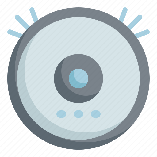 Vacuum, cleaner, robot, automation, hygiene, cleaning icon - Download on Iconfinder