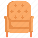 sofa, armchair, single, household, furniture, interior