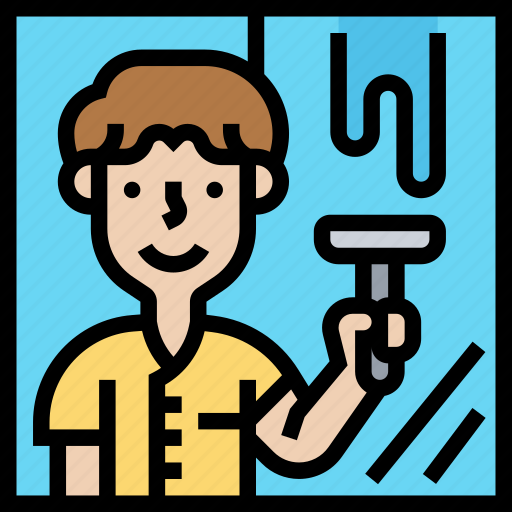 Glass, cleaning, mirror, window, polish icon - Download on Iconfinder