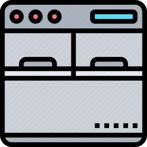 Washing, machine, kitchen, appliance, domestic icon - Download on Iconfinder