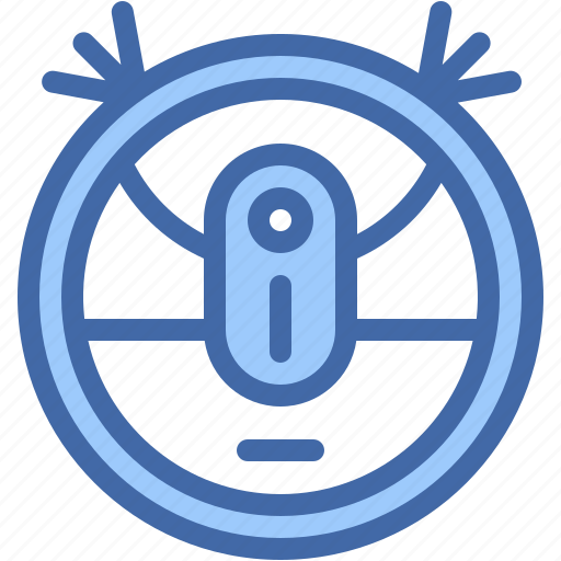 Robot, vacuum, electronics, wireless, technology, home, automation icon - Download on Iconfinder